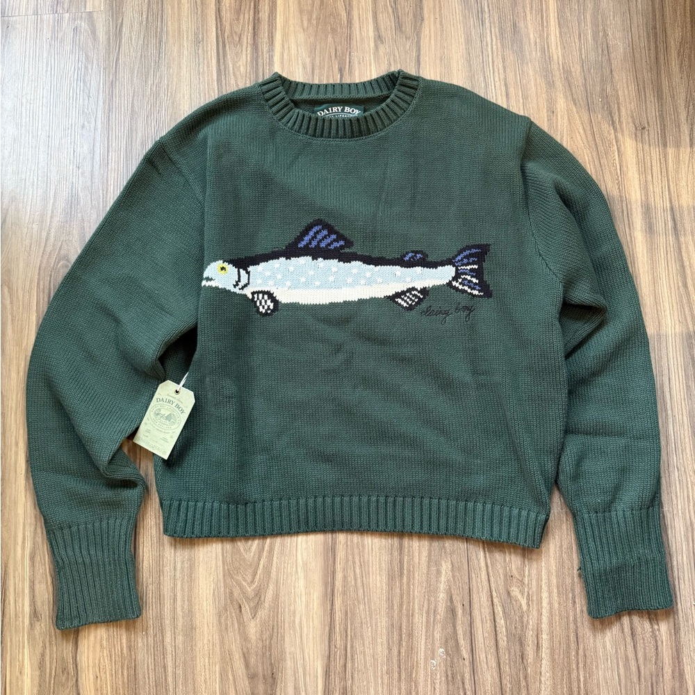 Dairy Boy The Fisherman’s Daughter Sweater NWT
